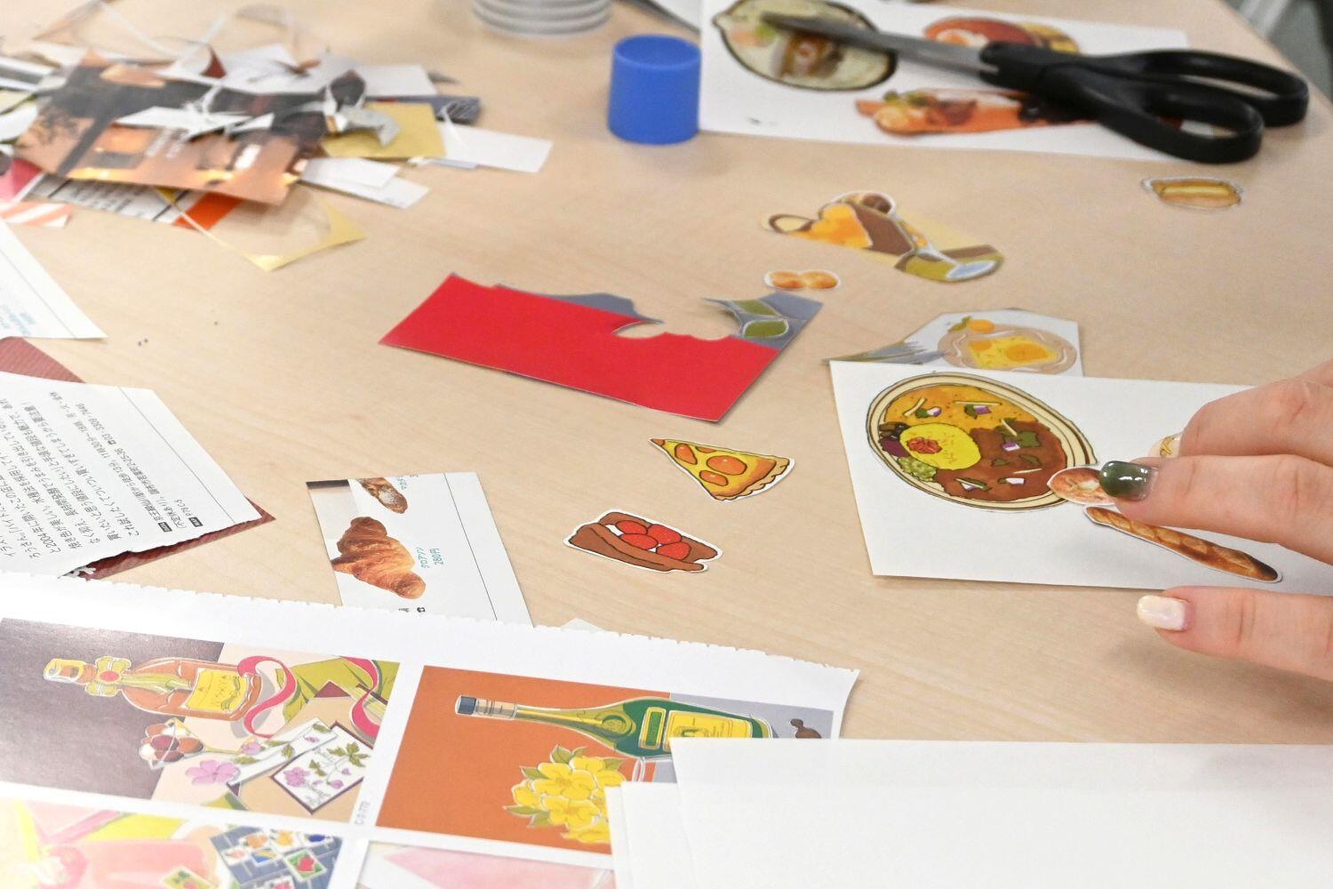 「オリジナルZINEづくり」の様子