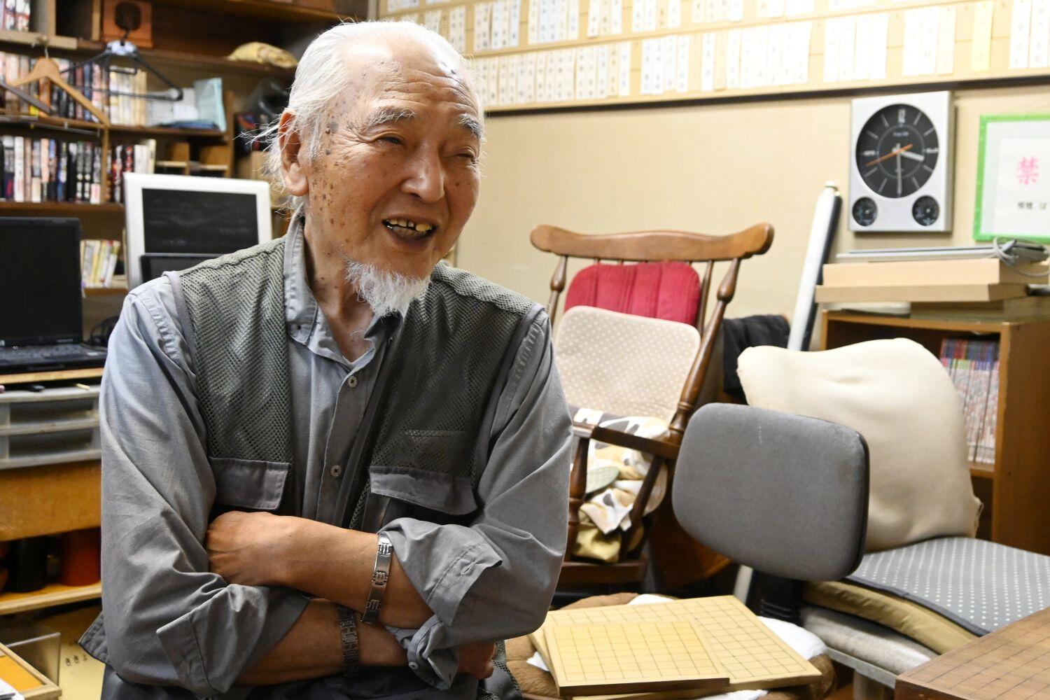 席主の北見英男さん